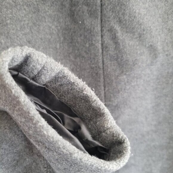 Aritzia Wilfred Grey Cocoon Wool-Cashmere Coat Size XS - Picture 8 of 14